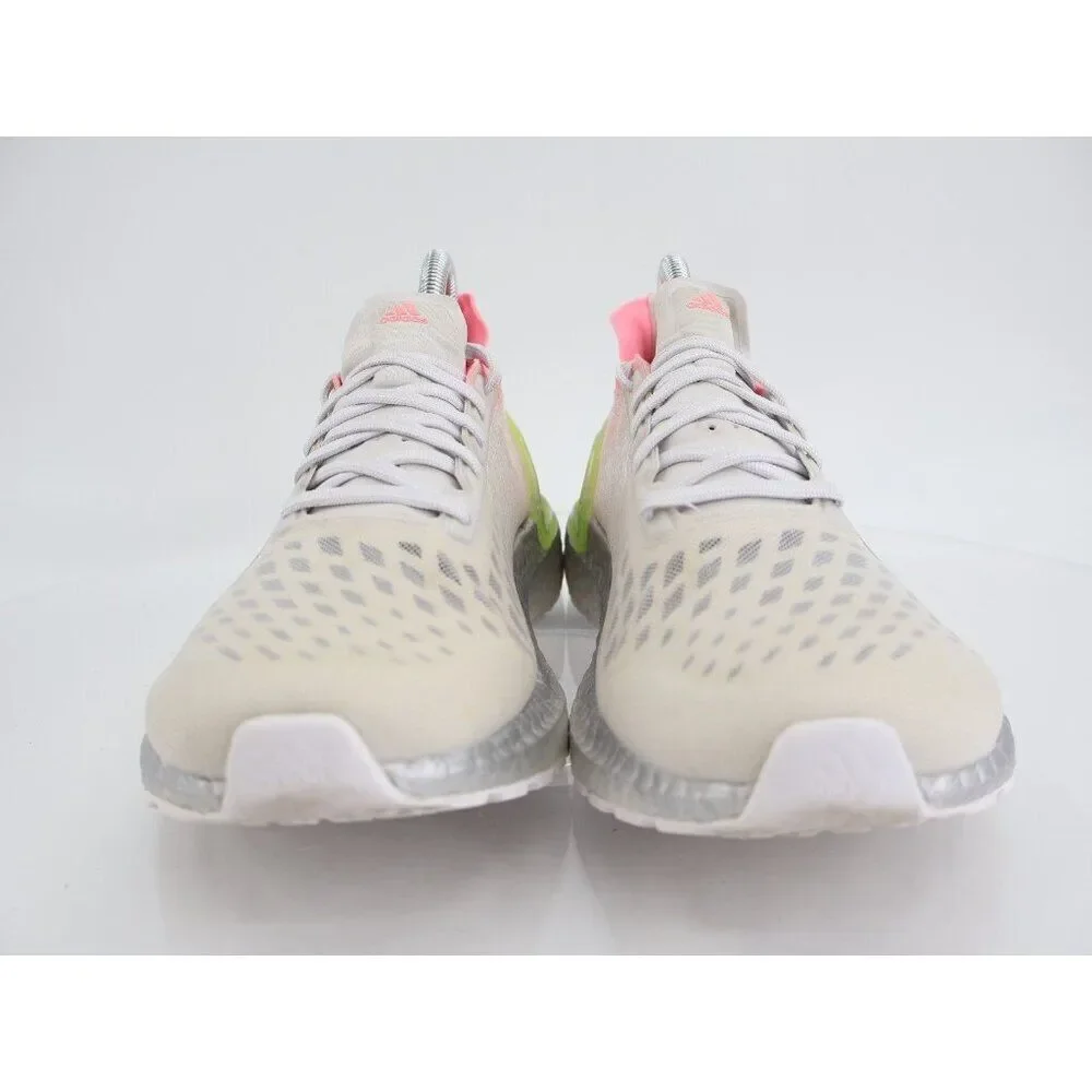Adidas Ultraboost PB Running Shoes Women 7.5 Grey Silver White Continental Sole